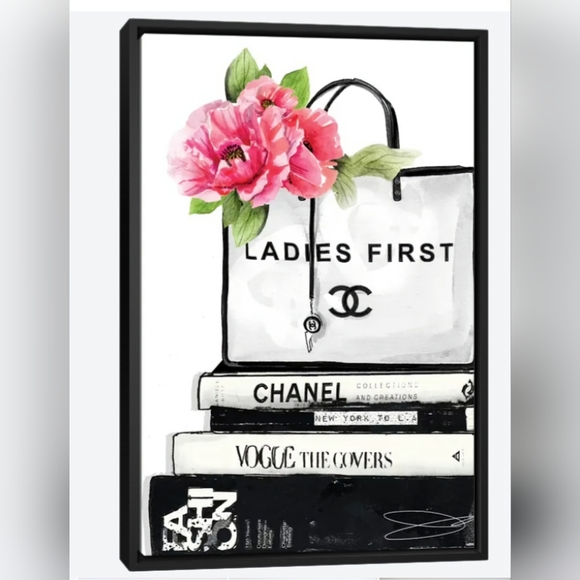Chanel 5"×7" Framed Wall Art - Picture 1 of 1